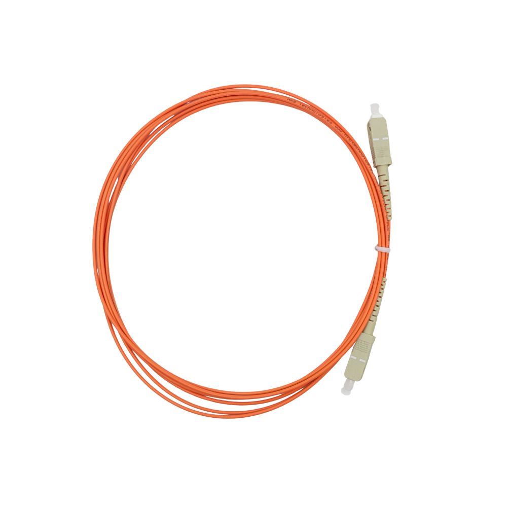 METRO Fiber Patch Cord SC/UPC To SC/UPC Multi Mode Simplex D2 3m view 2